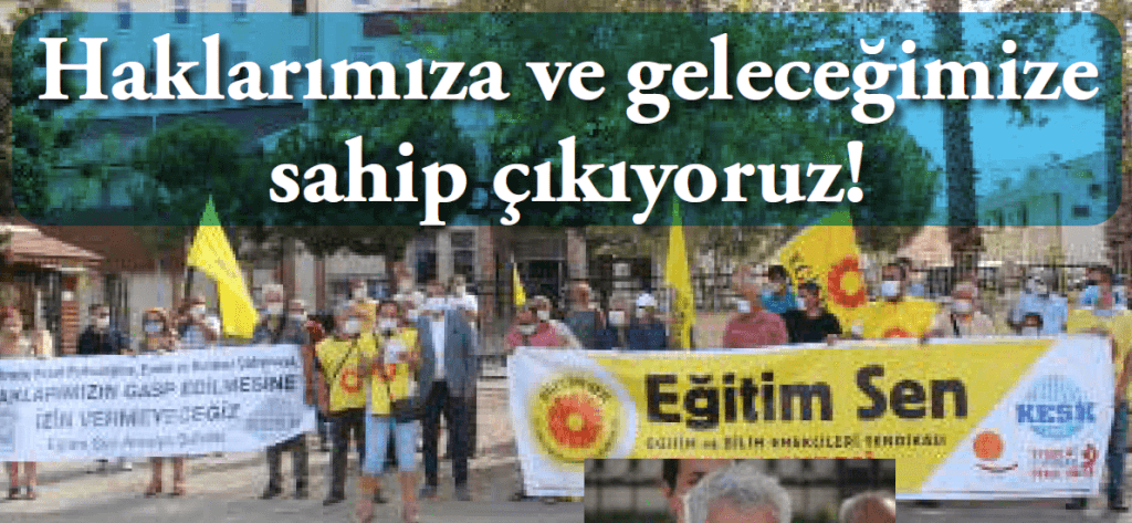 Çocuklarımızı karanlığa teslim etmeyeceğiz!