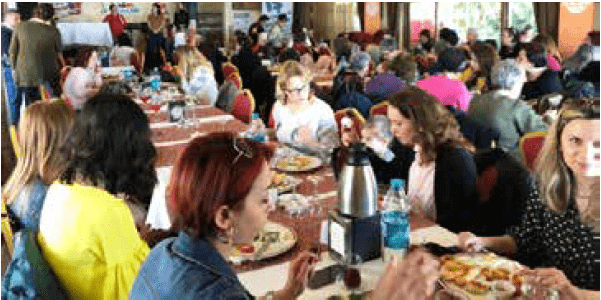 Kadın üyelerimiz kahvaltıda buluştu