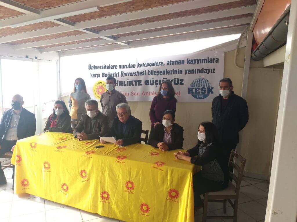 Boğaziçi Üniversitesi Bileşenlerinin Yanındayız, Birlikte Güçlüyüz!