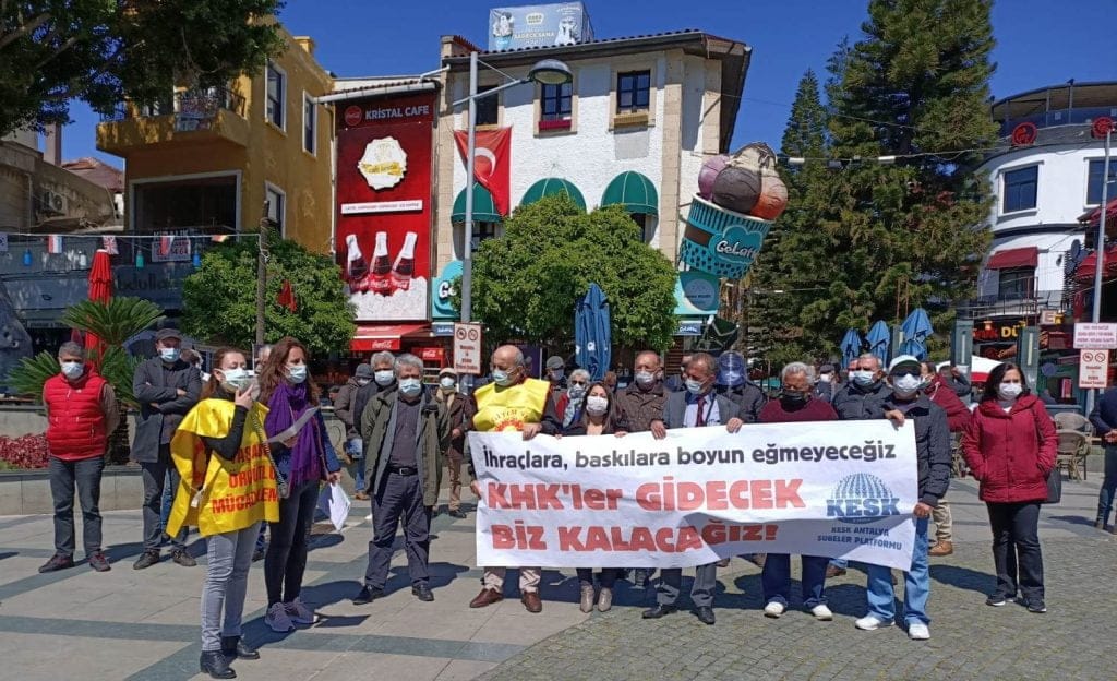 KHK’lere, Baskılara Boyun Eğmeyeceğiz!