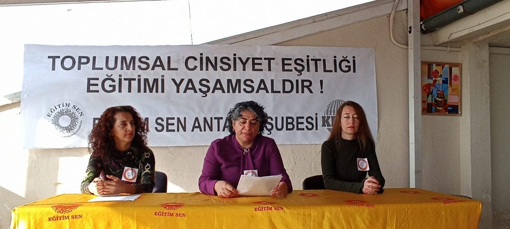 TOPLUMSAL CİNSİYET EŞİTLİĞİ EĞİTİMİ YAŞAMSALDIR!