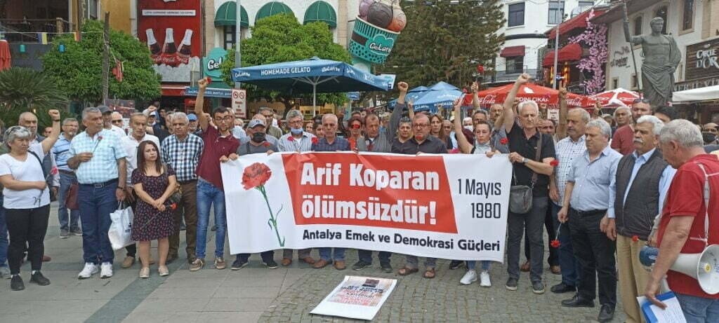 1 MAYIS 1980’DE KAYBETTİĞİMİZ ARİF KOPARAN ÖLÜMSÜZDÜR
