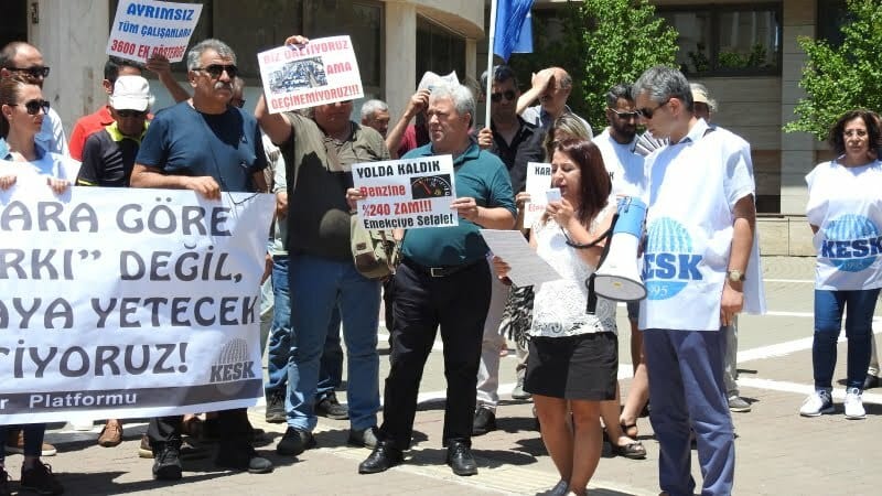 SANAL RAKAMLARA GÖRE “ENFLASYON FARKI” DEĞİL,  İNSANCA YAŞAMAYA YETECEK BİR ÜCRET İSTİYORUZ!
